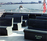 View the Boston Lighthouses from Outside Seating
