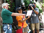 Filming in Boston