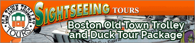 Boston Old Town Trolley and Duck Tour Package