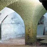 The Dungeon's Barrell Vaulted Ceilings