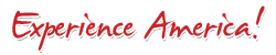Experience America styled text