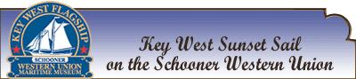 Key West Sunset Sail on the Schooner Western Union