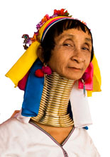 Padaung Long Neck Woman