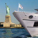 New York City aboard World Yacht