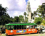 Old Town Trolley at Museum of Man