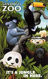 San Diego Zoo Poster