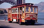 motorized trolley car