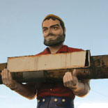 Go into Jersey and see more sites from the credits like The Muffler Man