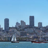 Boats in the San Francisco Bay