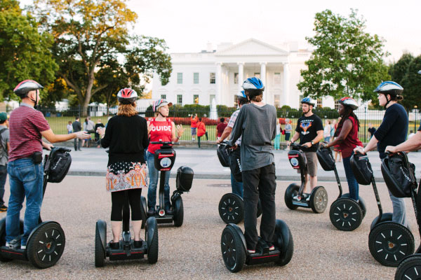 Электрический самокат Segway полиция